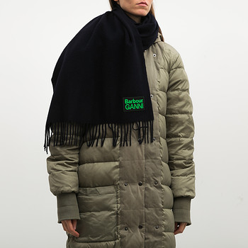 Шарф Barbour x Ganni