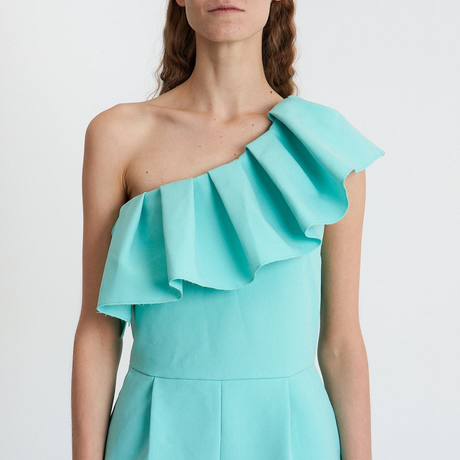 Комбинезон зеленого цвета MSGM - фото из каталога магазина брендовой одежды Second Friend Store Комбинезон MSGM - купить оригинал в секонд-хенде SFS - 4