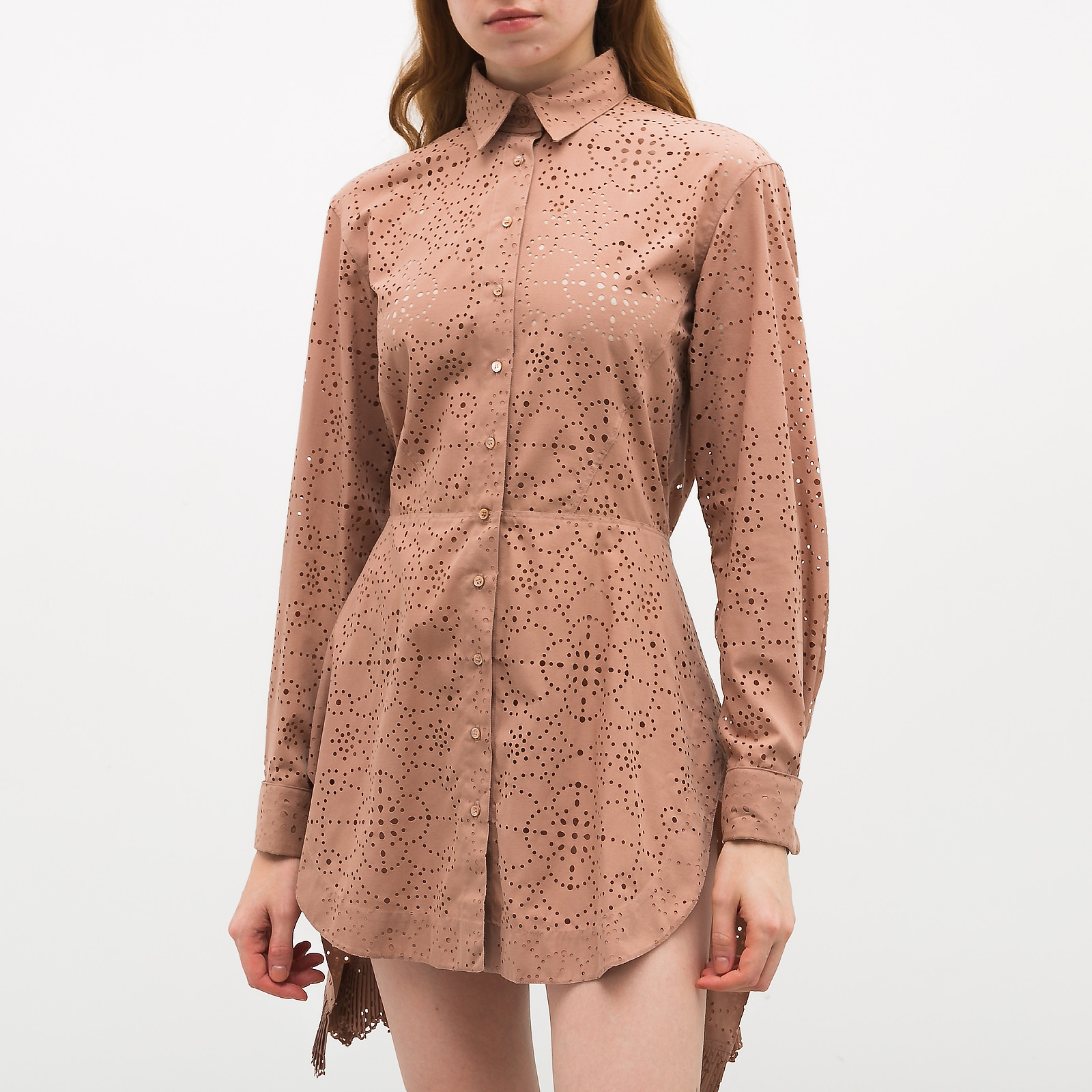 Платье розового цвета Alaia - фото из каталога магазина брендовой одежды Second Friend Store Платье Alaia - купить оригинал в секонд-хенде SFS - 1