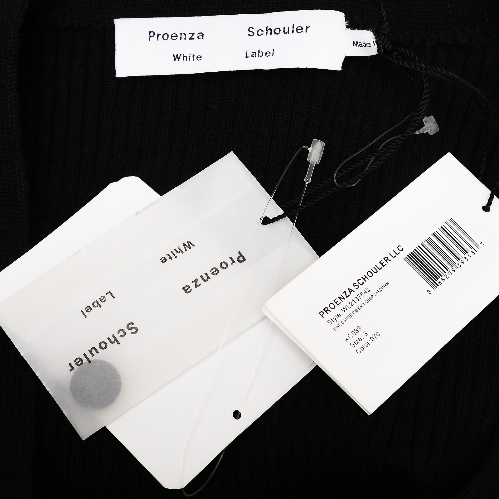 Кардиган  черного цвета Proenza Schouler - фото из каталога магазина брендовой одежды Second Friend Store Кардиган Proenza Schouler - купить оригинал в секонд-хенде SFS - 5