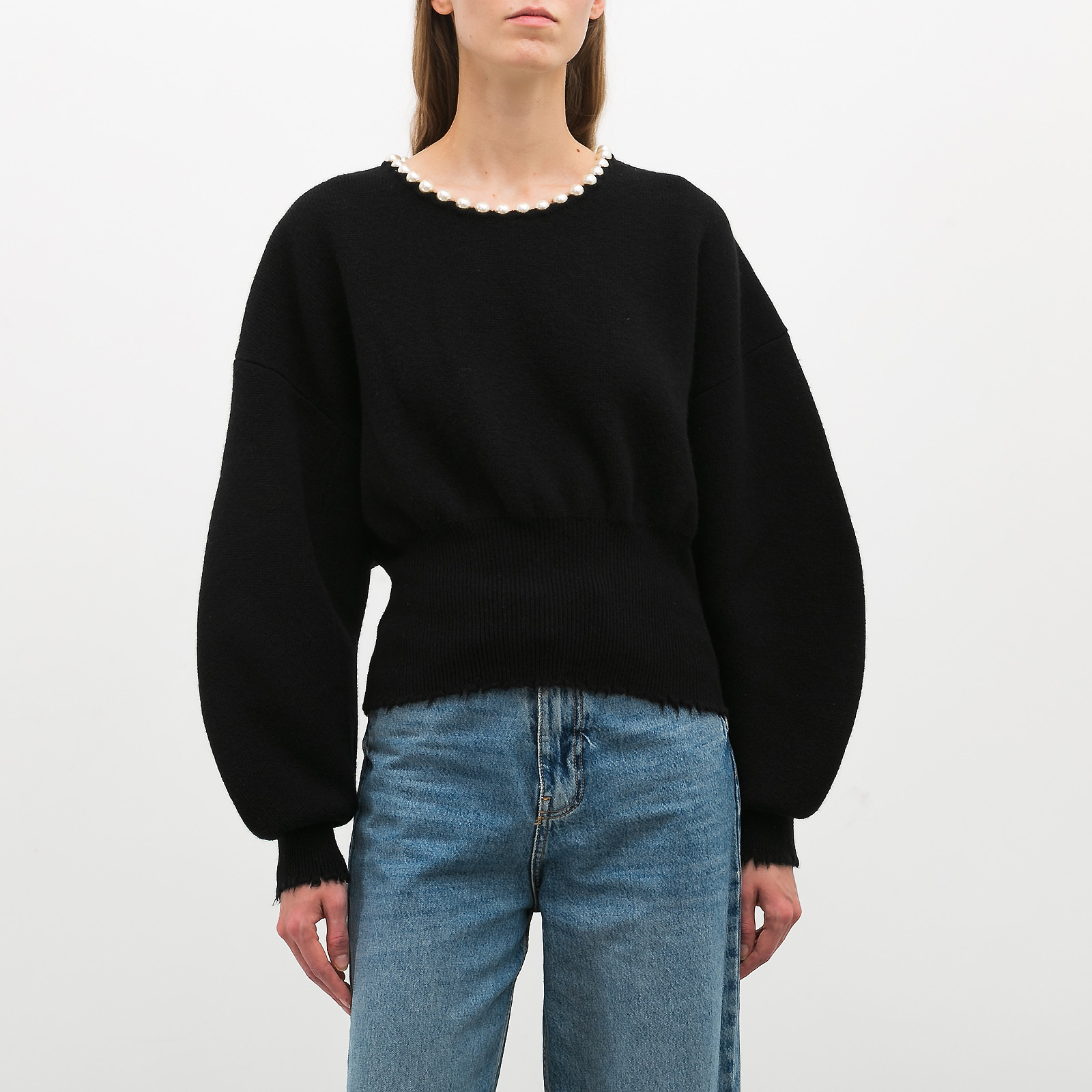 Свитер черного цвета Alexander Wang - фото из каталога магазина брендовой одежды Second Friend Store Свитер Alexander Wang - купить оригинал в секонд-хенде SFS - 1