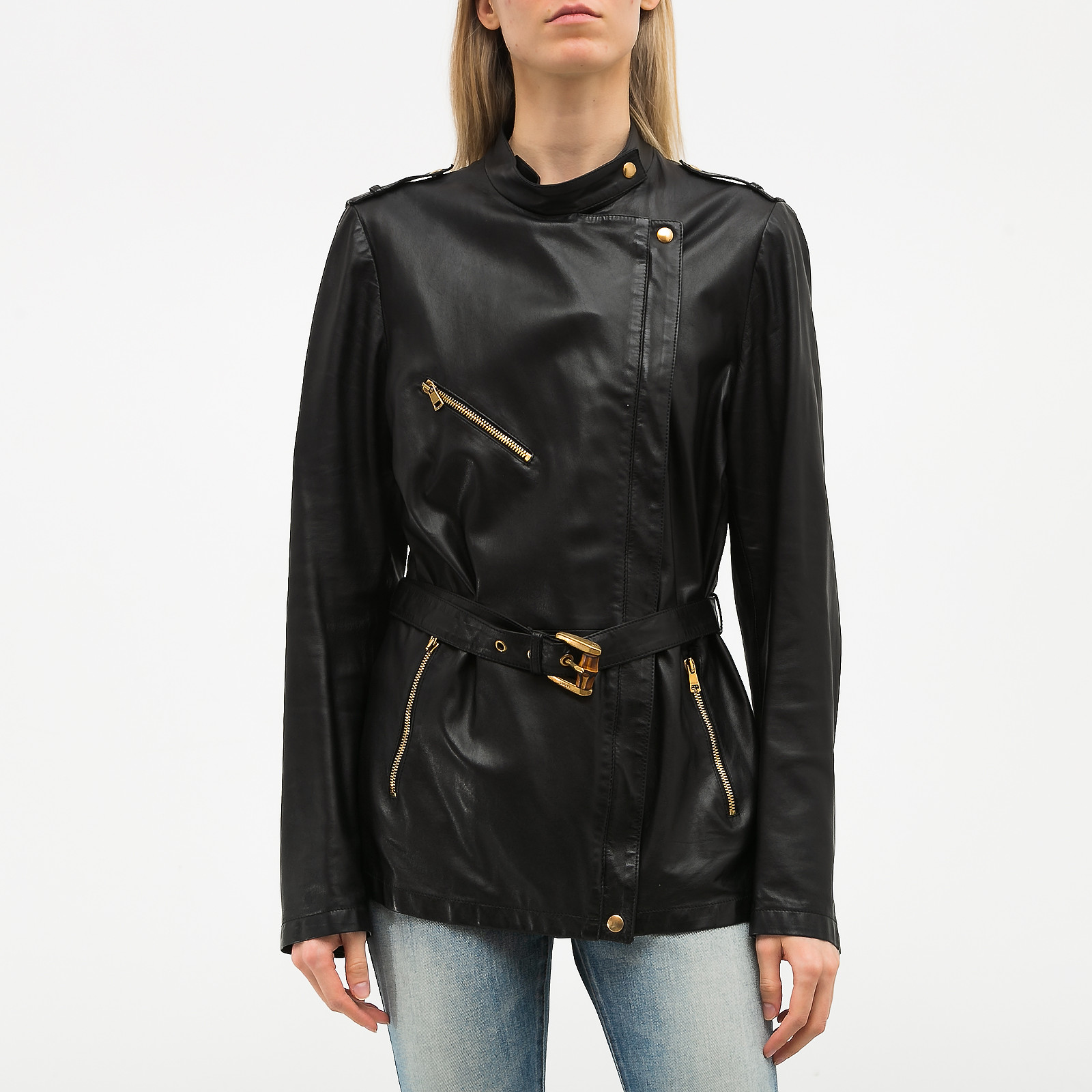 Куртка кожаная Gucci - купить оригинал в секонд-хенде SFS