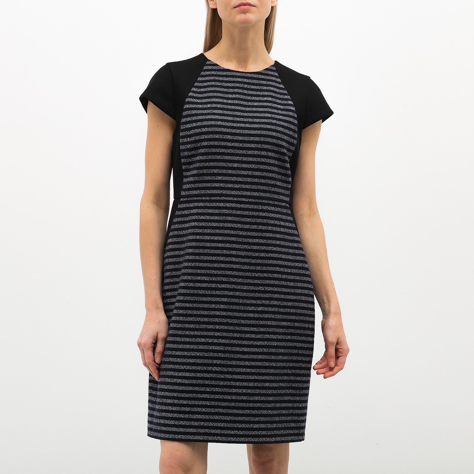 Платье синего цвета J.Crew - фото из каталога магазина брендовой одежды Second Friend Store Платье J.Crew - купить оригинал в секонд-хенде SFS - 1