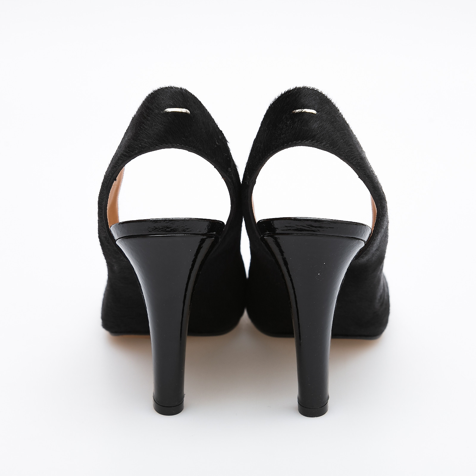 Туфли черного цвета Maison Margiela - фото из каталога магазина брендовой одежды Second Friend Store Туфли Maison Margiela - купить оригинал в секонд-хенде SFS - 3