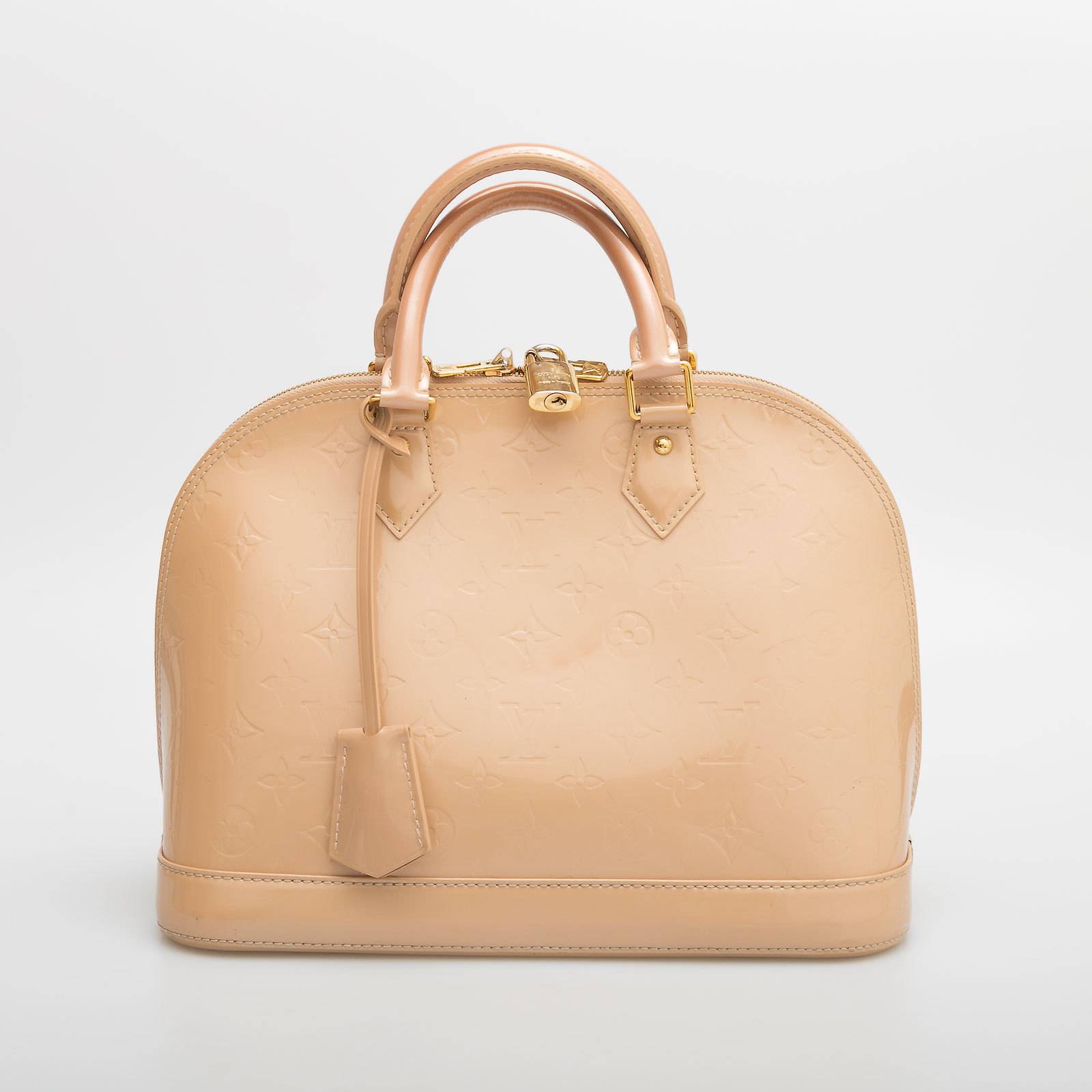 Сумка бежевого цвета Louis Vuitton - фото из каталога магазина брендовой одежды Second Friend Store Сумка Louis Vuitton - купить оригинал в секонд-хенде SFS - 1