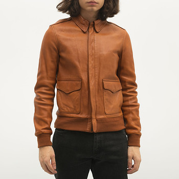 Кожаная куртка Ralph Lauren