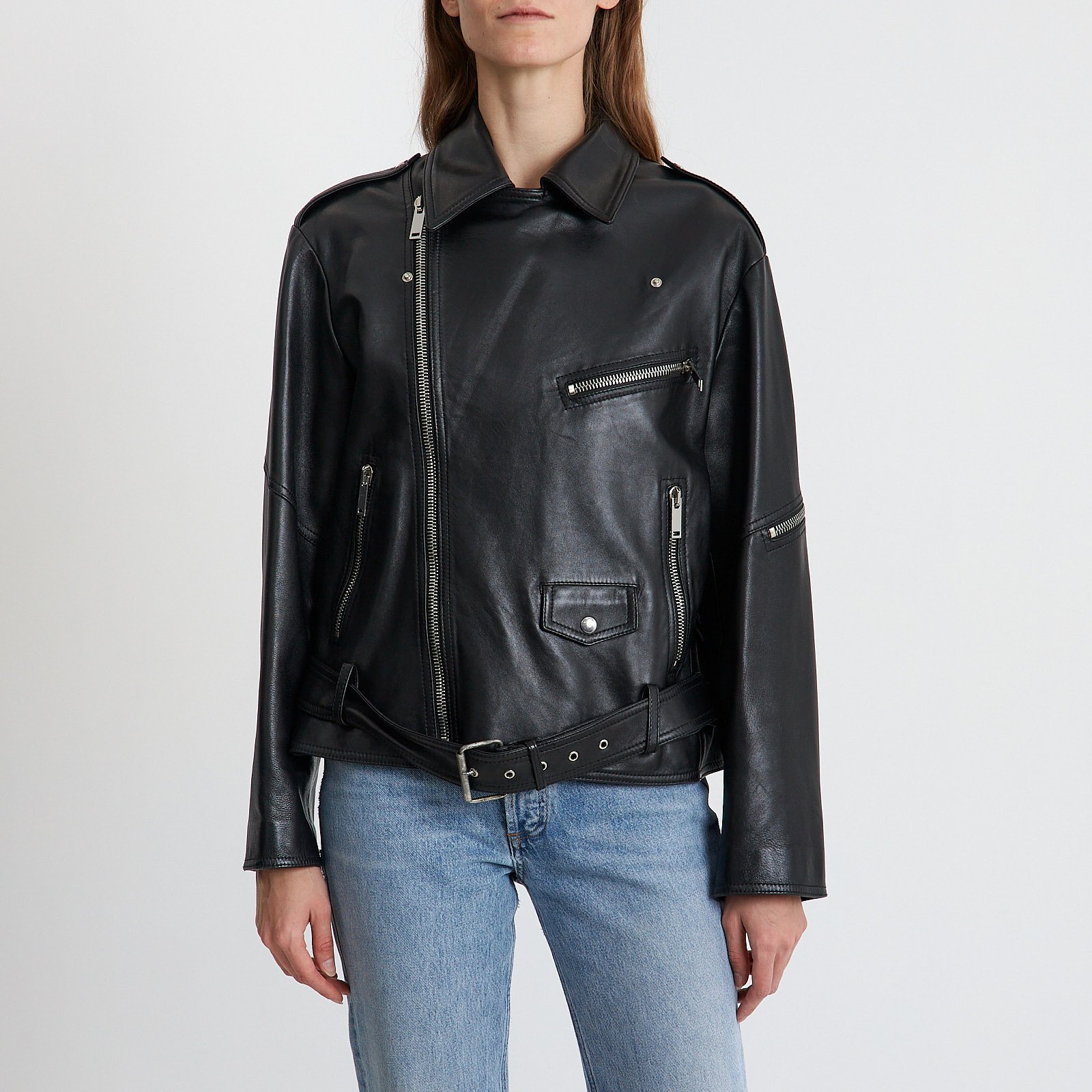 Кожаная куртка Valentino - купить оригинал в секонд-хенде SFS - 1