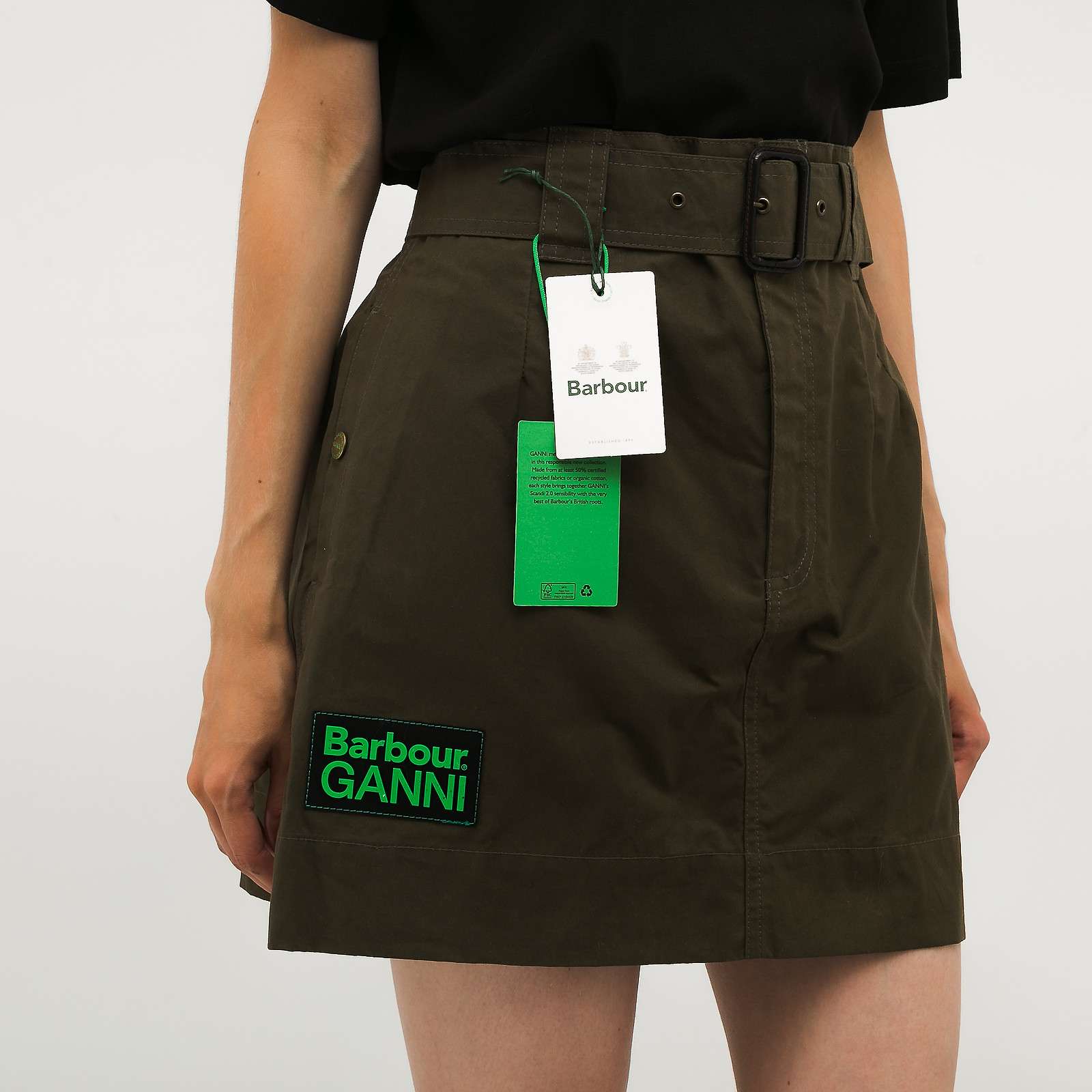 Юбка Barbour x Ganni - купить оригинал в секонд-хенде SFS - 4