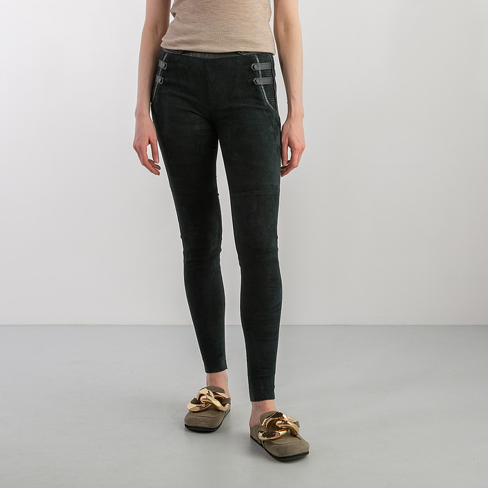 Кожаные брюки Isabel Marant