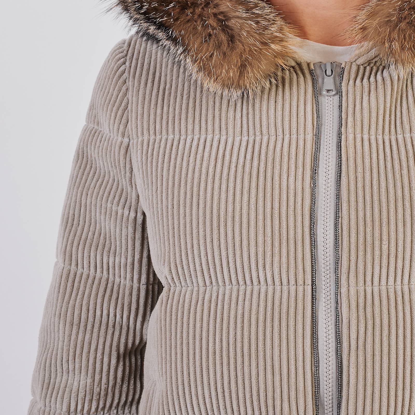 Пуховик Brunello Cucinelli - купить оригинал в секонд-хенде SFS - 4