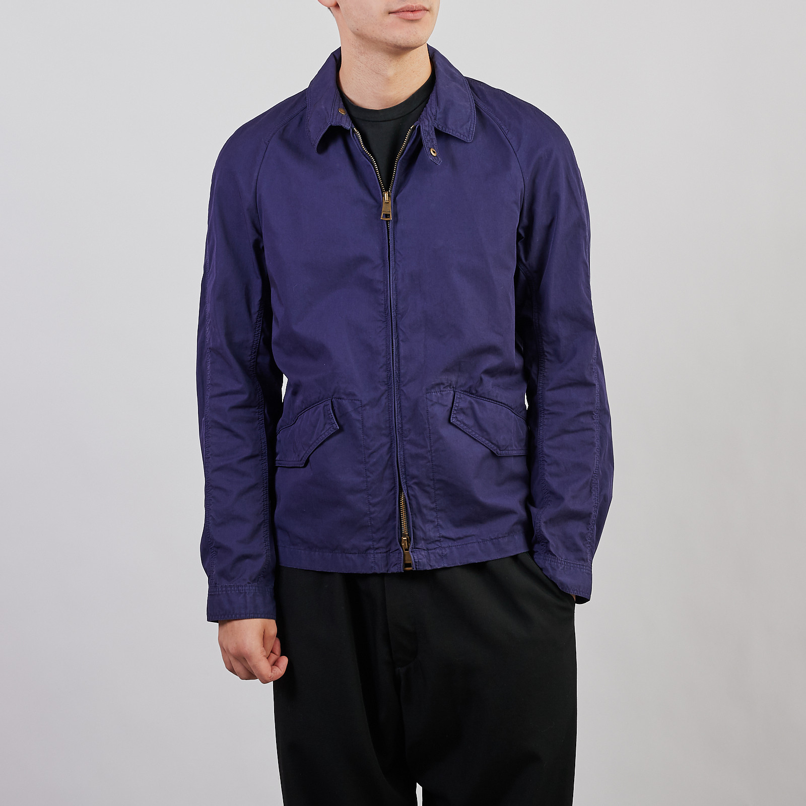 Куртка  синего цвета Burberry Brit - фото из каталога магазина брендовой одежды Second Friend Store Куртка Burberry Brit - купить оригинал в секонд-хенде SFS - 1