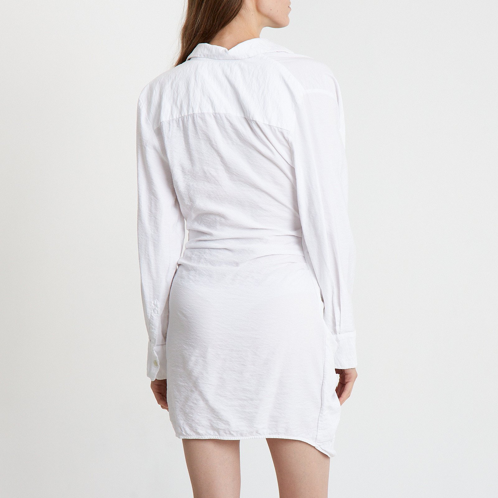 Платье белого цвета Jacquemus - фото из каталога магазина брендовой одежды Second Friend Store Платье Jacquemus - купить оригинал в секонд-хенде SFS - 3