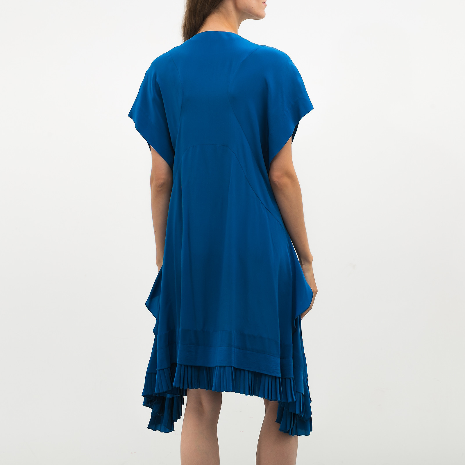 Платье голубого цвета Balenciaga - фото из каталога магазина брендовой одежды Second Friend Store Платье Balenciaga - купить оригинал в секонд-хенде SFS - 2