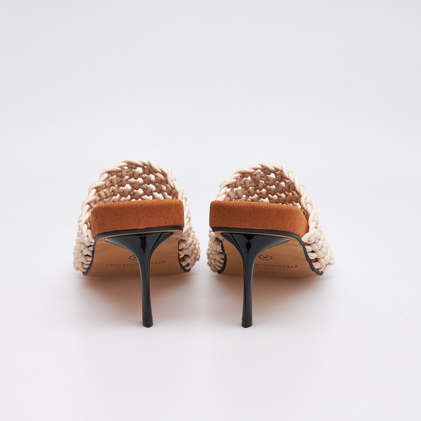 Мюли бежевого цвета Stella McCartney - фото из каталога магазина брендовой одежды Second Friend Store Мюли Stella McCartney - купить оригинал в секонд-хенде SFS - 3
