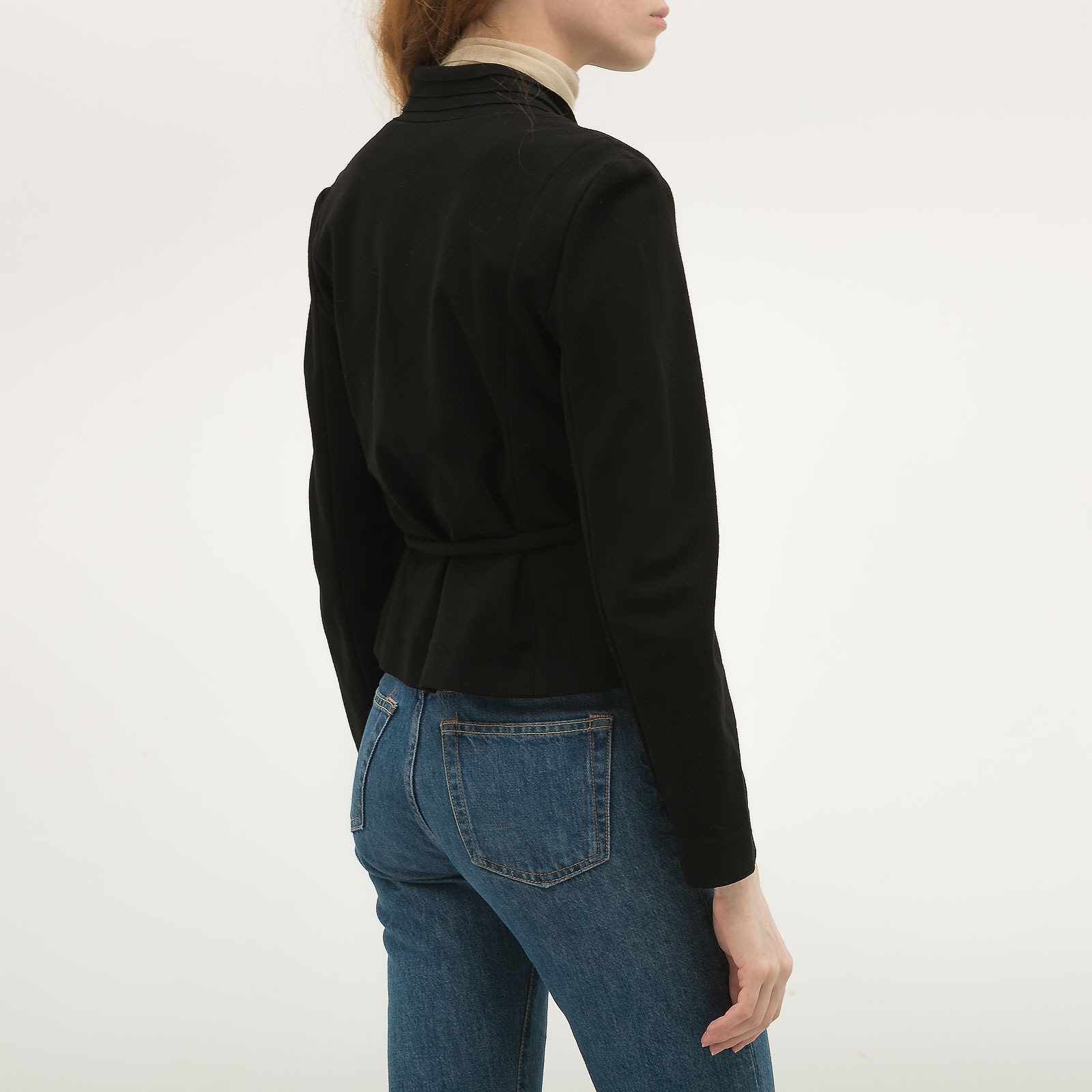 Жакет черного цвета Diane von Furstenberg - фото из каталога магазина брендовой одежды Second Friend Store Жакет Diane von Furstenberg - купить оригинал в секонд-хенде SFS - 2