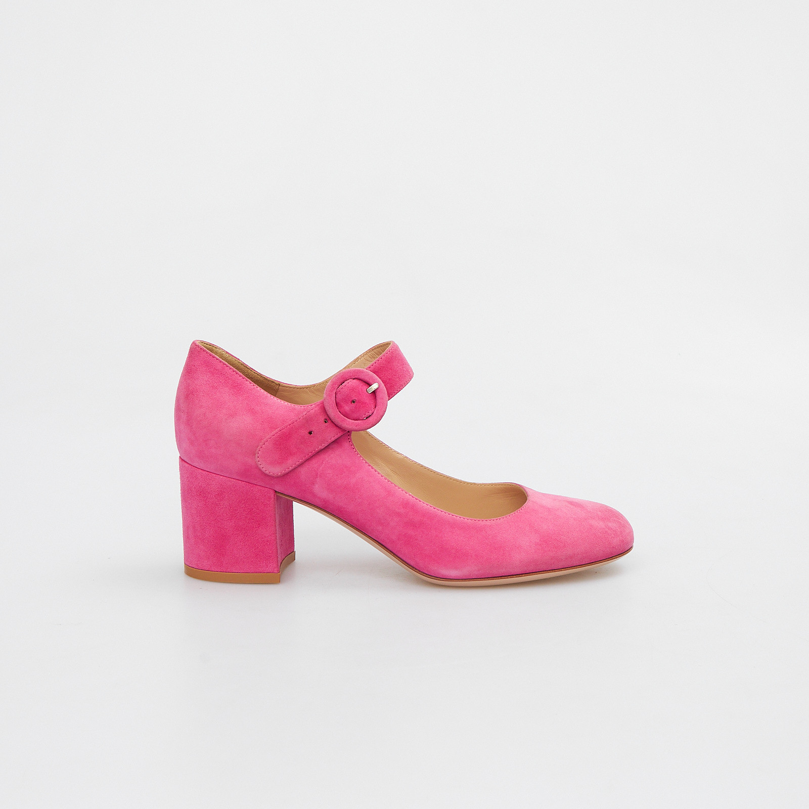 Туфли розового цвета Gianvito Rossi - фото из каталога магазина брендовой одежды Second Friend Store Туфли Gianvito Rossi - купить оригинал в секонд-хенде SFS - 1