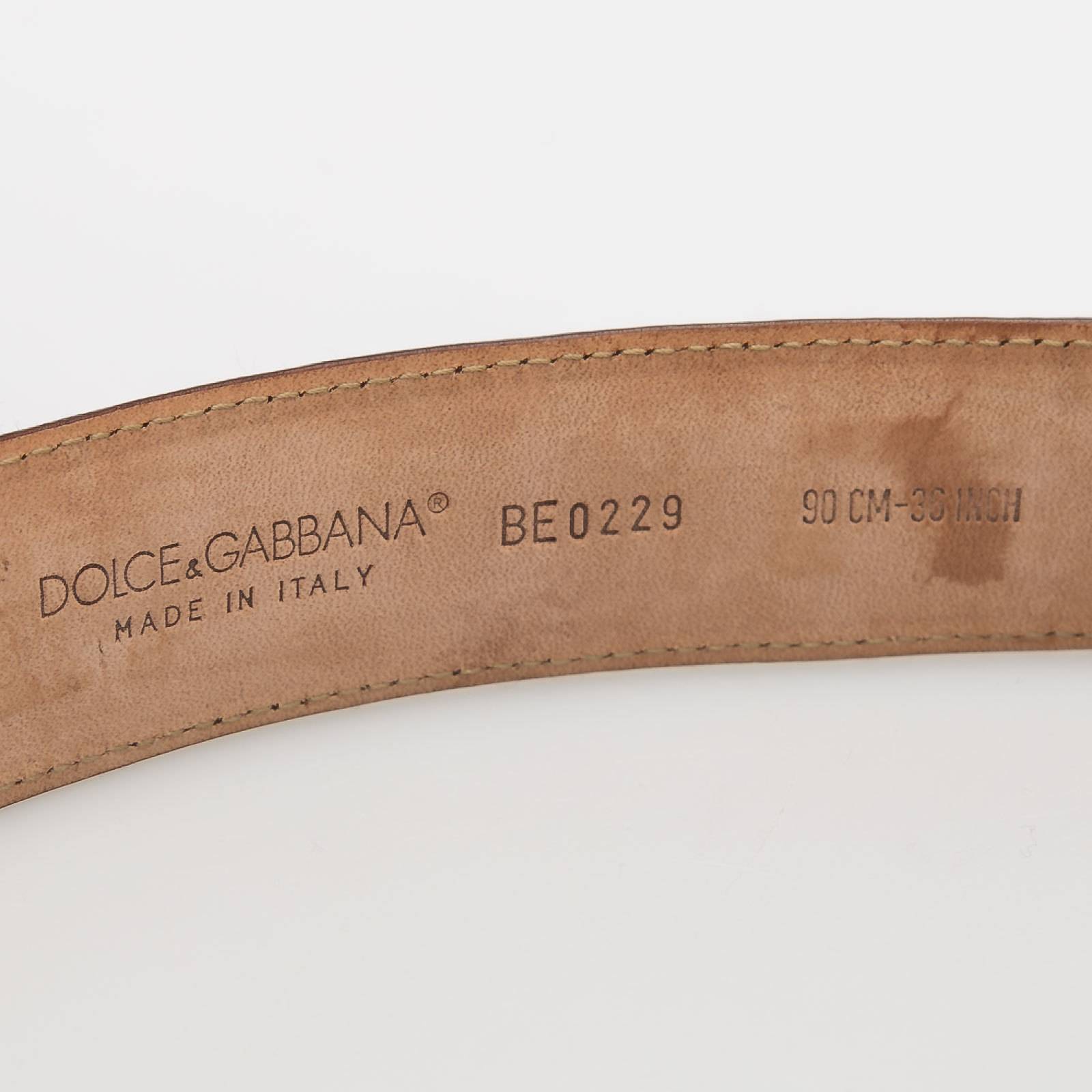 Ремень Dolce&Gabbana - купить оригинал в секонд-хенде SFS - 4