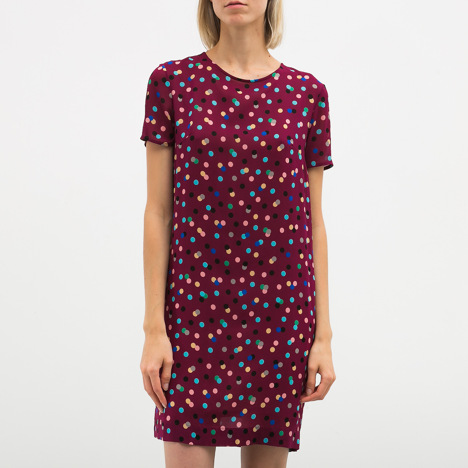 Платье  фиолетового цвета Alexander Terekhov - фото из каталога магазина брендовой одежды Second Friend Store Платье Alexander Terekhov - купить оригинал в секонд-хенде SFS - 1