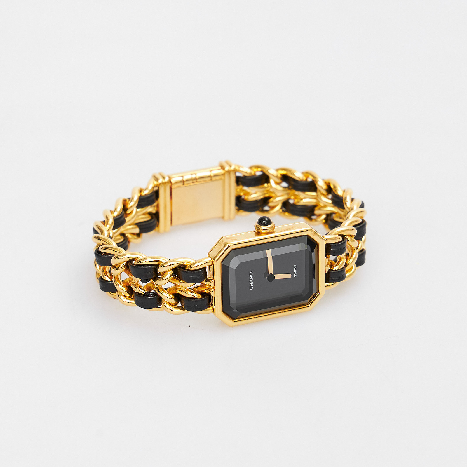 Часы  золотого цвета Chanel - фото из каталога магазина брендовой одежды Second Friend Store Часы Chanel - купить оригинал в секонд-хенде SFS - 3