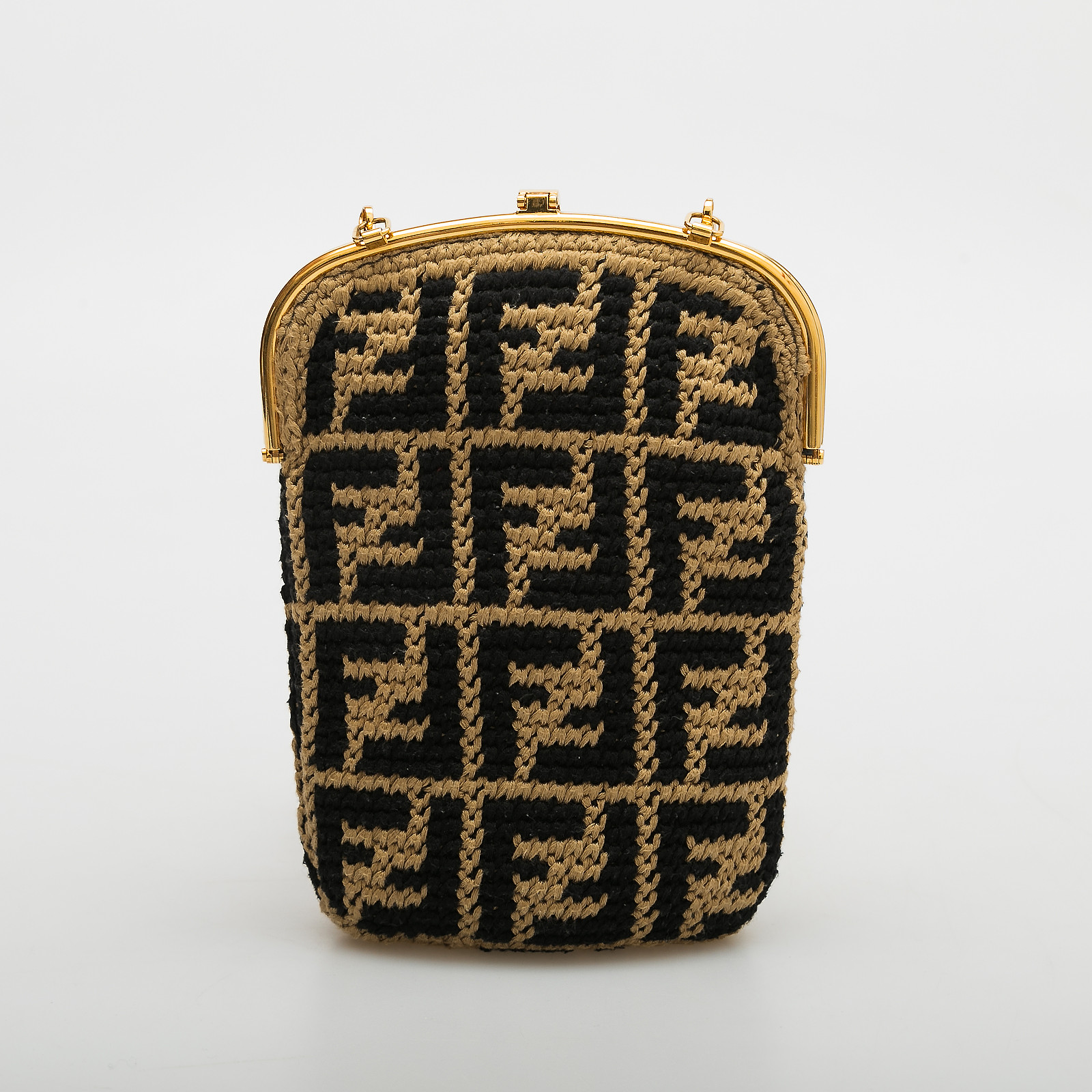 Сумка коричневого цвета Fendi - фото из каталога магазина брендовой одежды Second Friend Store Сумка Fendi - купить оригинал в секонд-хенде SFS - 4