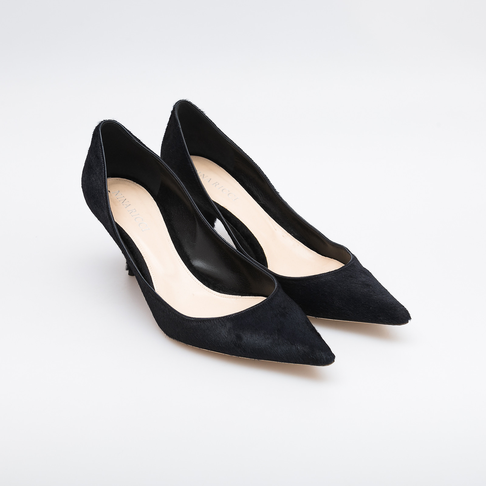 Туфли  синего цвета Nina Ricci - фото из каталога магазина брендовой одежды Second Friend Store Туфли Nina Ricci - купить оригинал в секонд-хенде SFS - 2