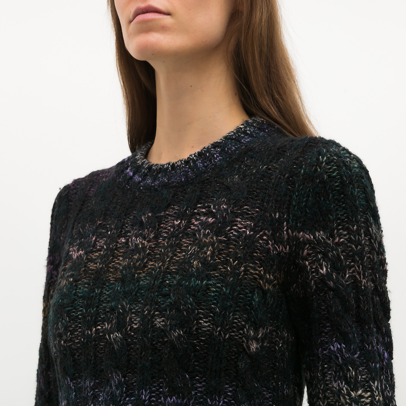 Свитер  зеленого цвета Chanel - фото из каталога магазина брендовой одежды Second Friend Store Свитер Chanel - купить оригинал в секонд-хенде SFS - 4