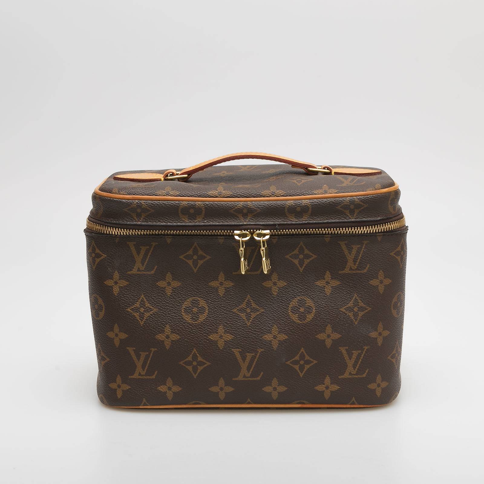 Косметичка Louis Vuitton коричневая, - купить за 49000 ₽ | SFS