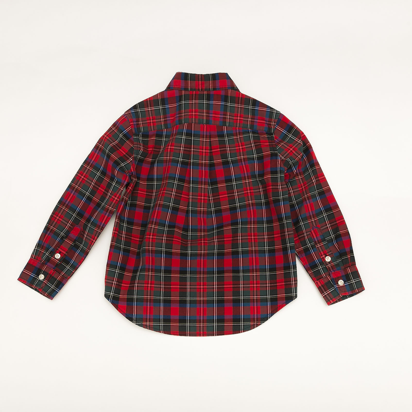 Рубашка красного цвета Ralph Lauren - фото из каталога магазина брендовой одежды Second Friend Store Рубашка Ralph Lauren - купить оригинал в секонд-хенде SFS - 2