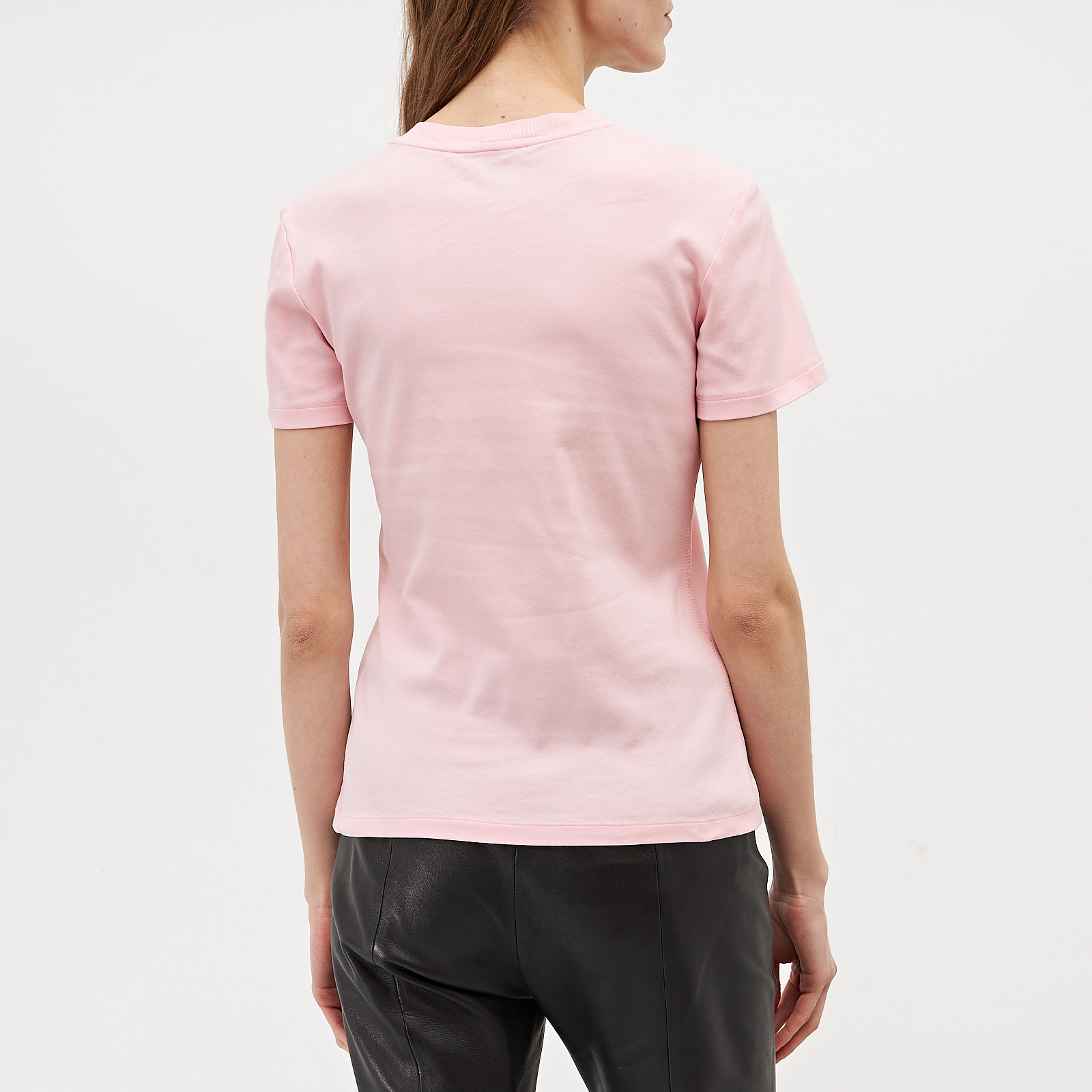 Футболка  розового цвета Louis Vuitton - фото из каталога магазина брендовой одежды Second Friend Store Футболка Louis Vuitton - купить оригинал в секонд-хенде SFS - 3