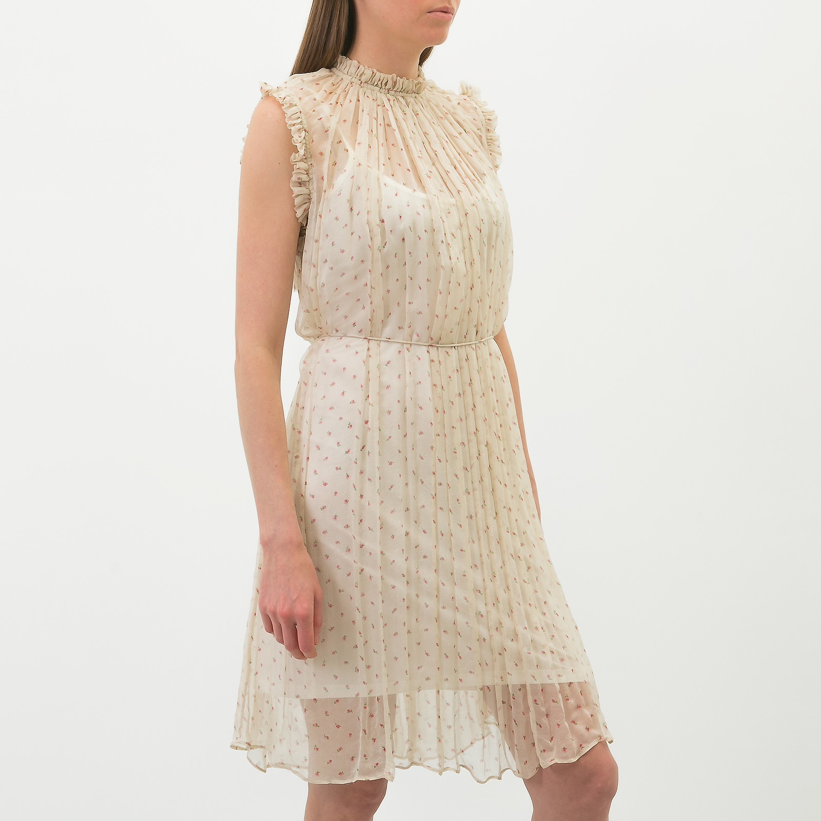 Платье бежевого цвета Zimmermann - фото из каталога магазина брендовой одежды Second Friend Store Платье Zimmermann - купить оригинал в секонд-хенде SFS - 3