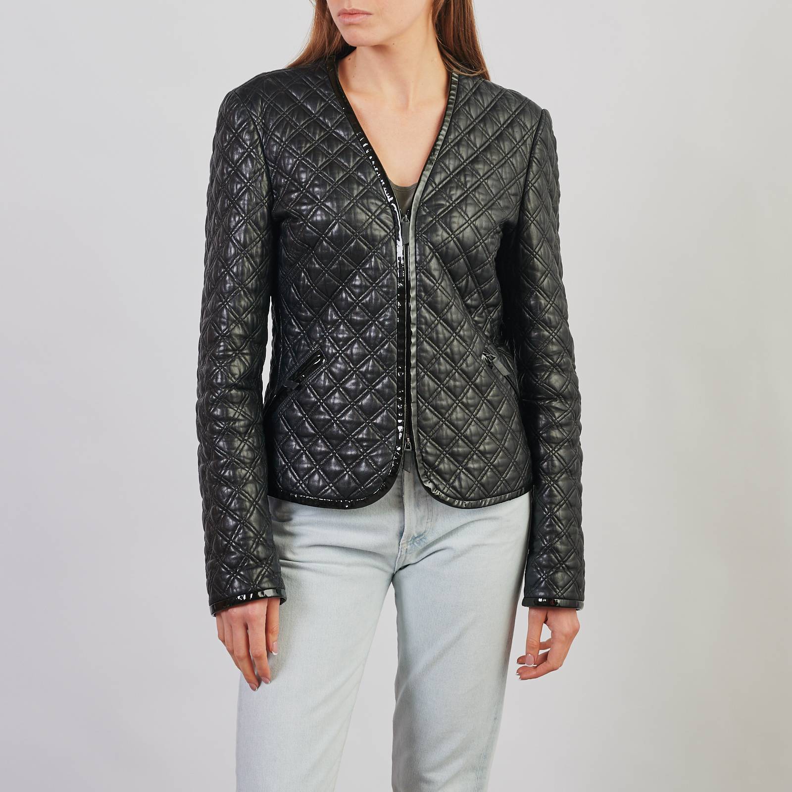 Кожаная куртка Alexander McQueen - купить оригинал в секонд-хенде SFS - 1