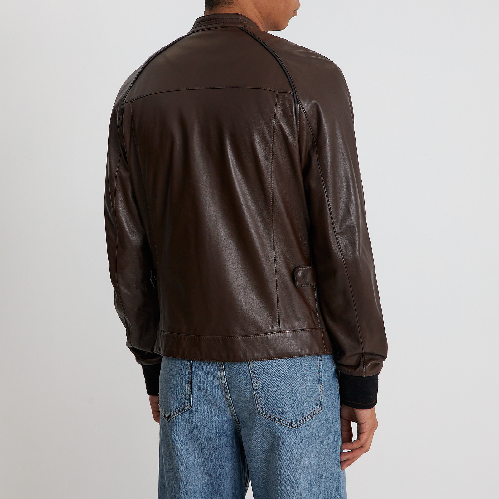 Куртка коричневого цвета Dolce&Gabbana - фото из каталога магазина брендовой одежды Second Friend Store Куртка Dolce&Gabbana - купить оригинал в секонд-хенде SFS - 3