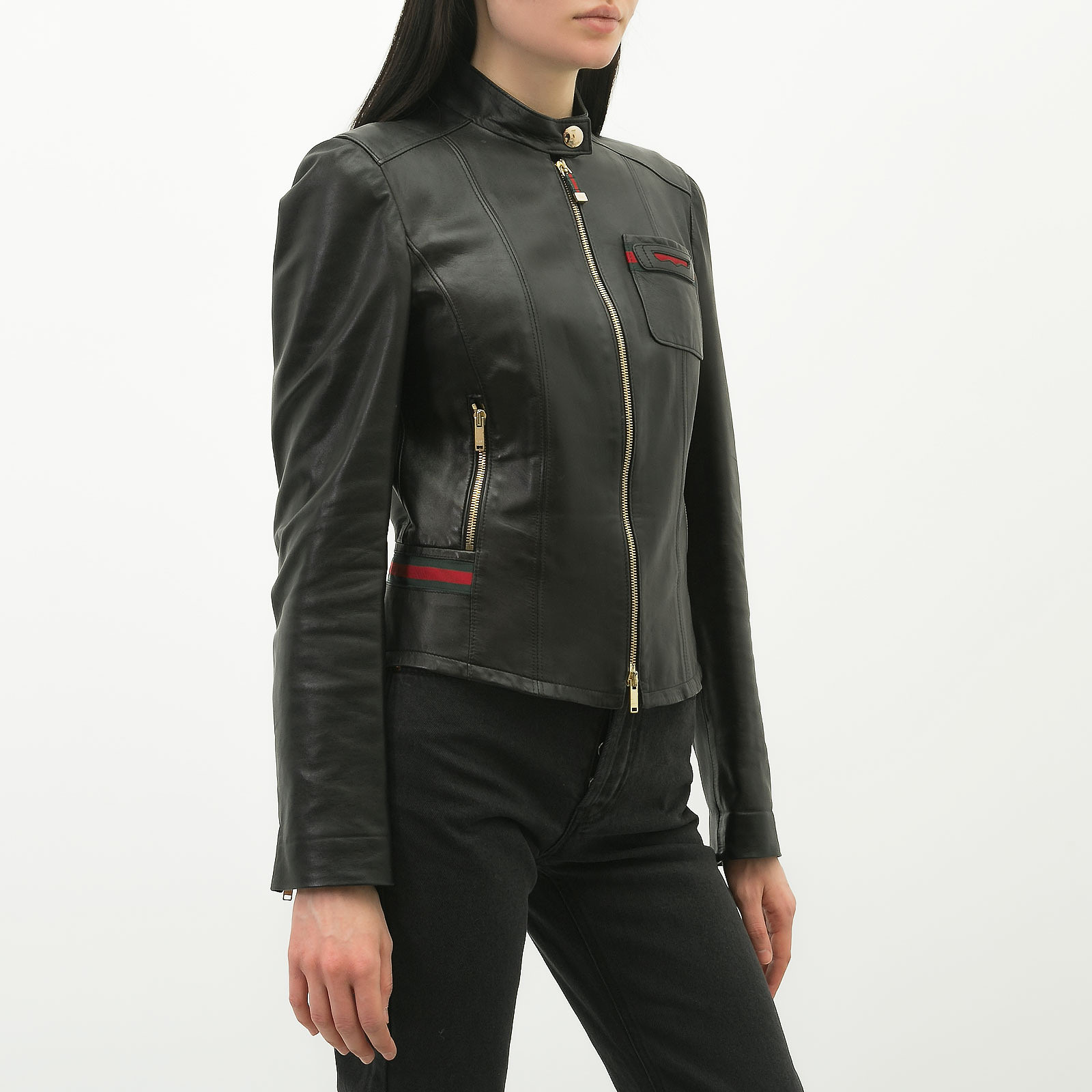 Кожаная куртка Gucci - купить оригинал в секонд-хенде SFS - 3