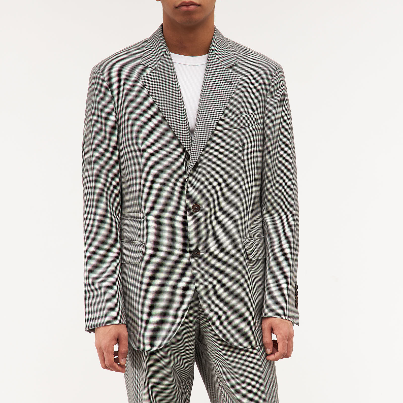 Костюм серого цвета Brunello Cucinelli - фото из каталога магазина брендовой одежды Second Friend Store Костюм Brunello Cucinelli - купить оригинал в секонд-хенде SFS - 4