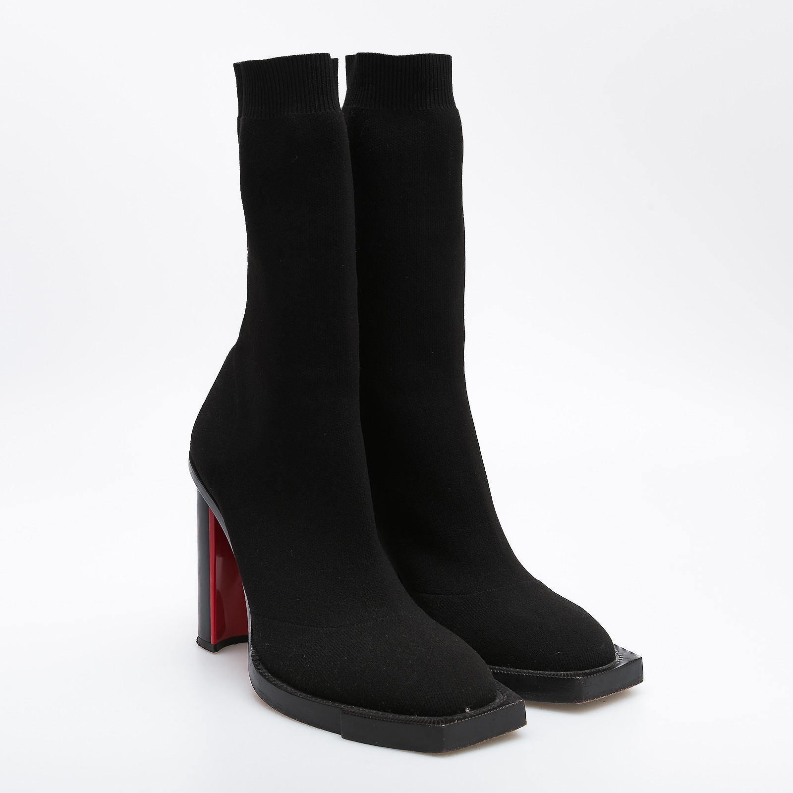 Сапоги черного цвета Alexander McQueen - фото из каталога магазина брендовой одежды Second Friend Store Сапоги Alexander McQueen - купить оригинал в секонд-хенде SFS - 2