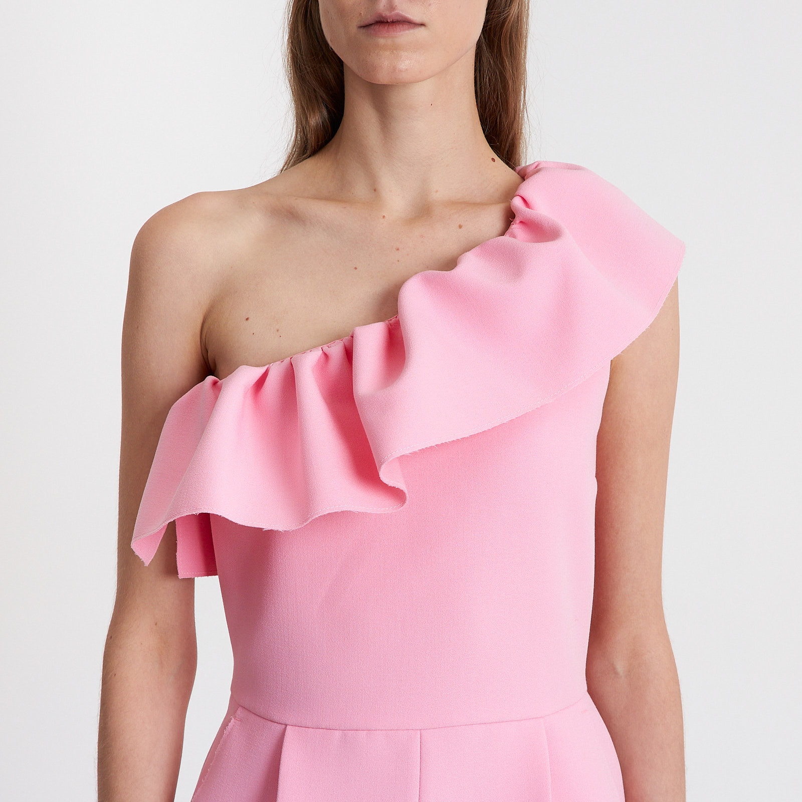 Комбинезон розового цвета MSGM - фото из каталога магазина брендовой одежды Second Friend Store Комбинезон MSGM - купить оригинал в секонд-хенде SFS - 3