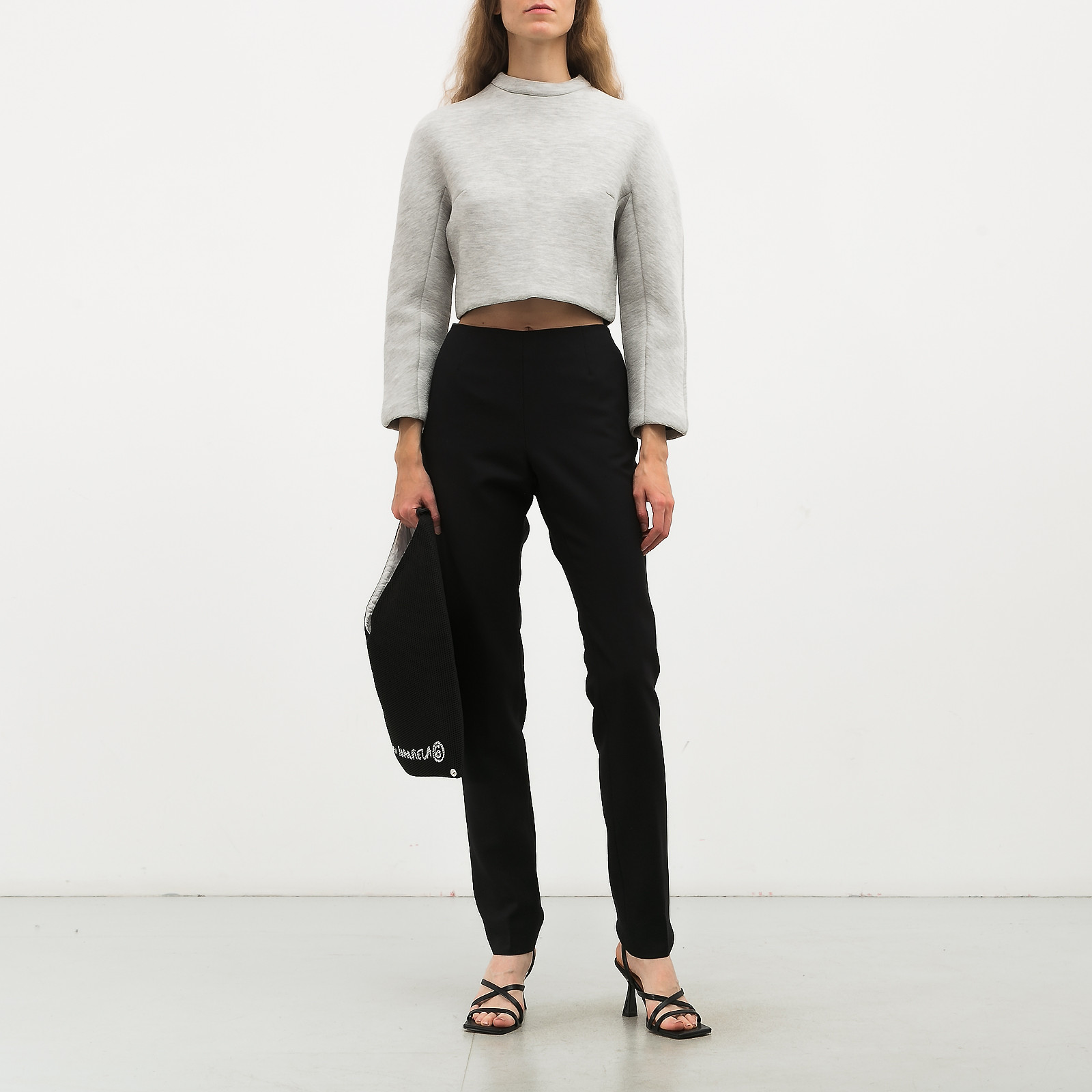 Брюки черного цвета Maison Margiela - фото из каталога магазина брендовой одежды Second Friend Store Брюки Maison Margiela - купить оригинал в секонд-хенде SFS - 3