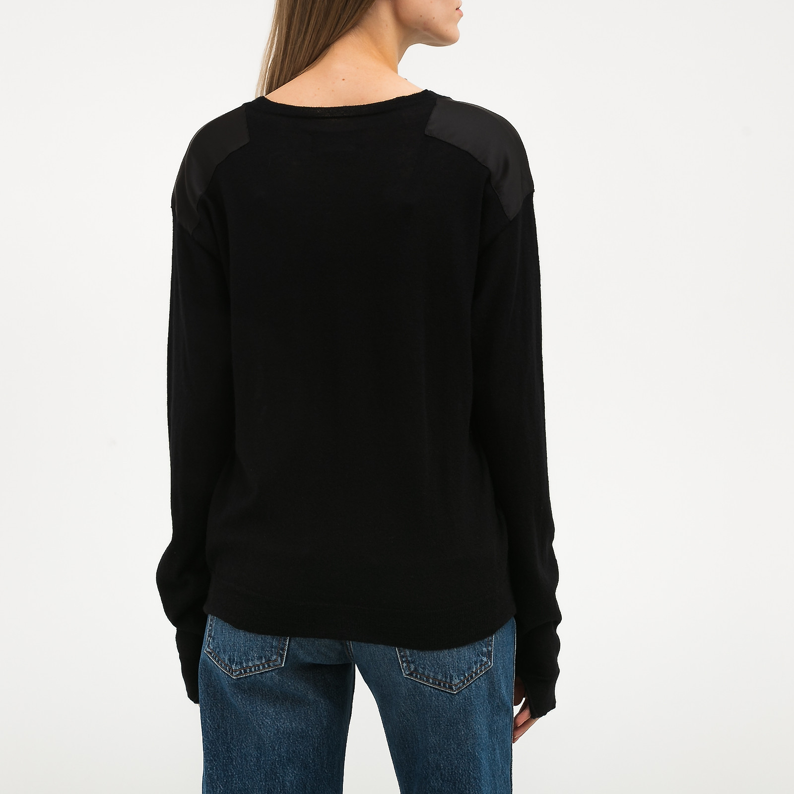 Джемпер черного цвета Zadig & Voltaire - фото из каталога магазина брендовой одежды Second Friend Store Джемпер Zadig & Voltaire - купить оригинал в секонд-хенде SFS - 3