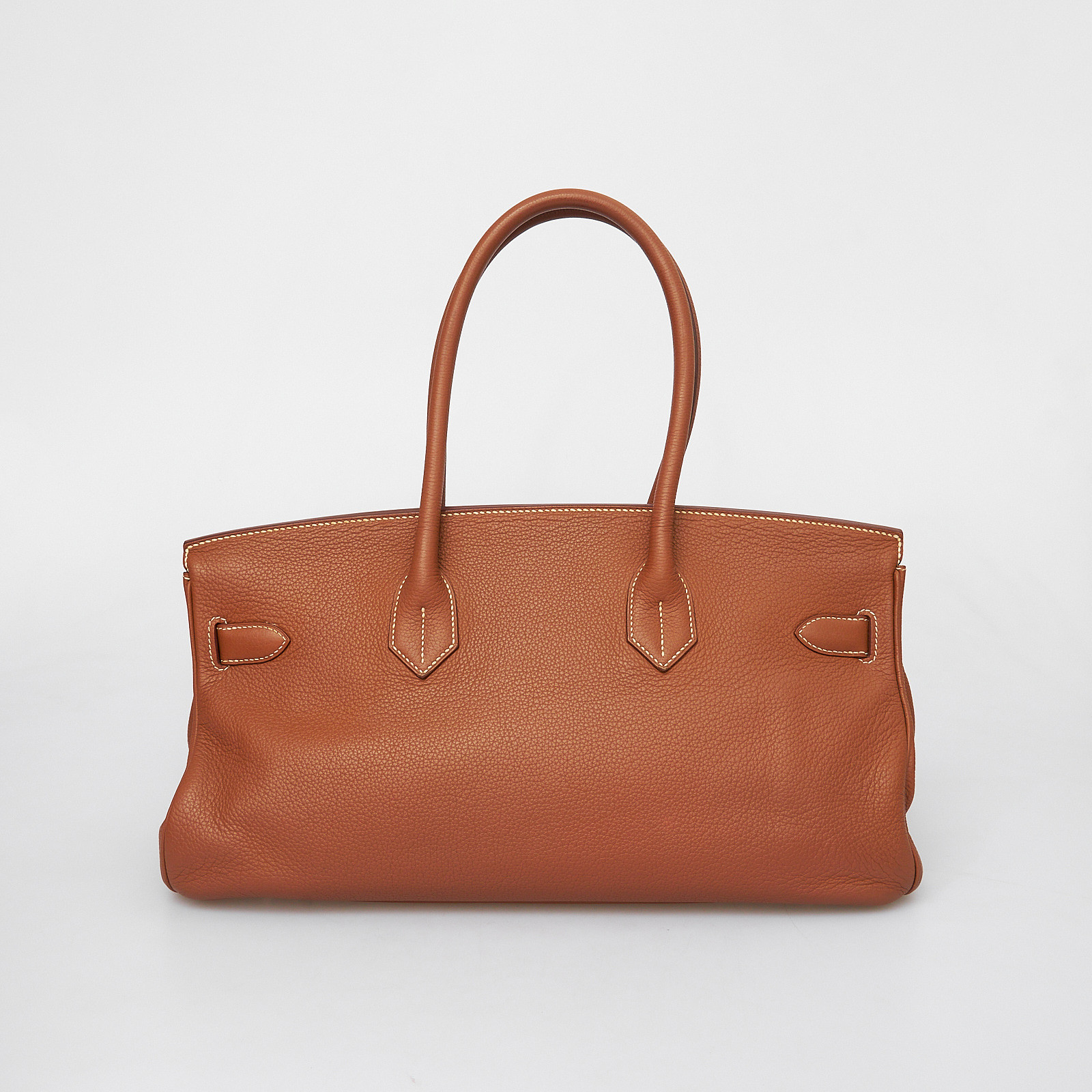 Сумка  коричневого цвета Hermes - фото из каталога магазина брендовой одежды Second Friend Store Сумка Hermes - купить оригинал в секонд-хенде SFS - 4