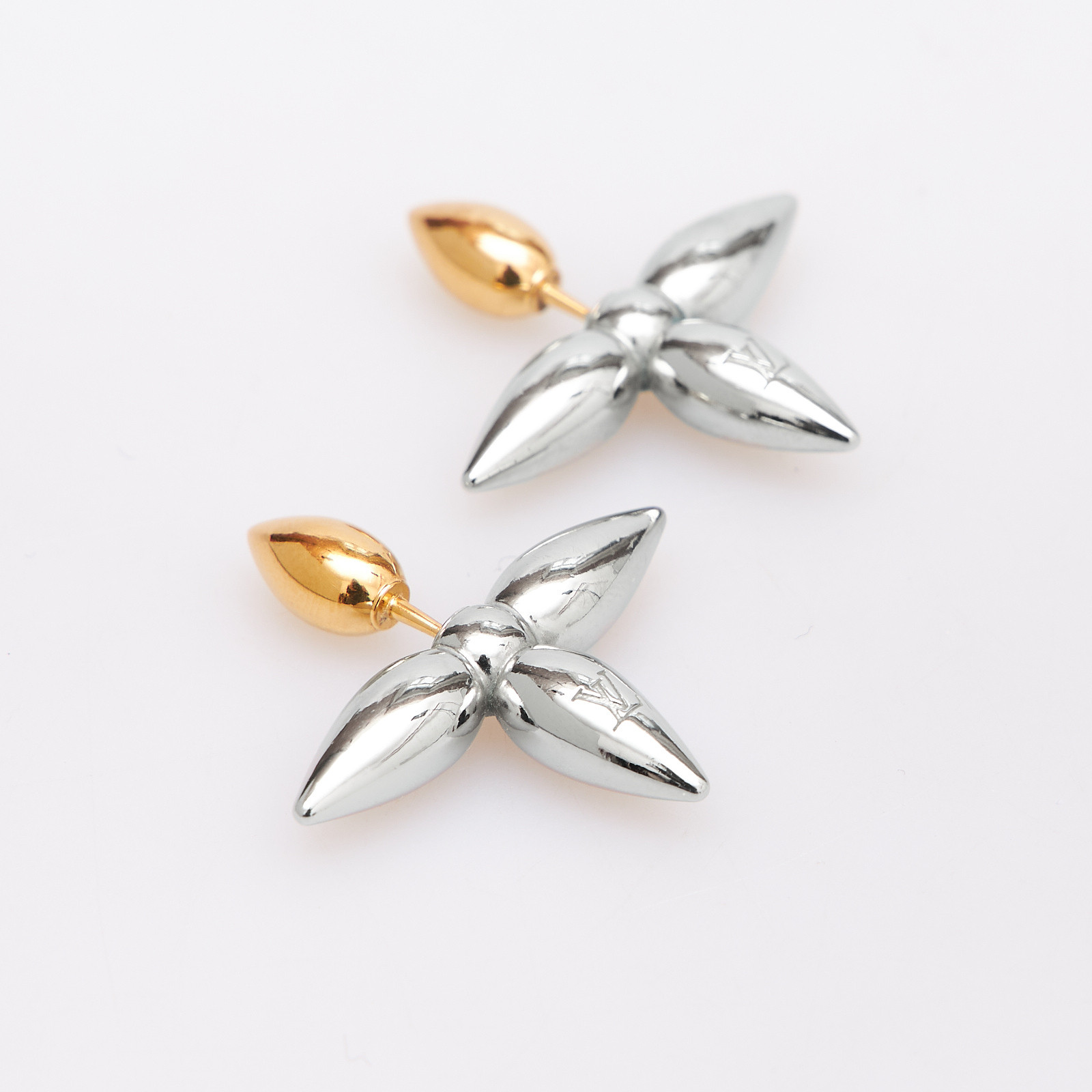 Серьги Louis Vuitton - купить оригинал в секонд-хенде SFS - 4