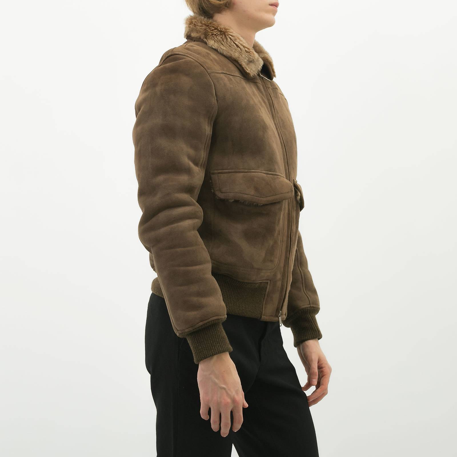 Дубленка Yves Saint Laurent - купить оригинал в секонд-хенде SFS - 3