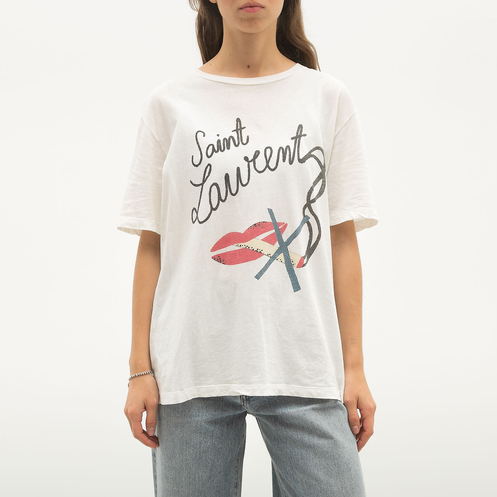 Футболка Saint Laurent - купить оригинал в секонд-хенде SFS - 1