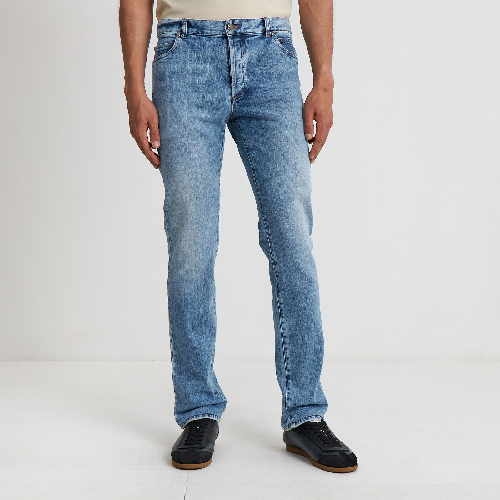 Джинсы Balmain - купить оригинал в секонд-хенде SFS - 1