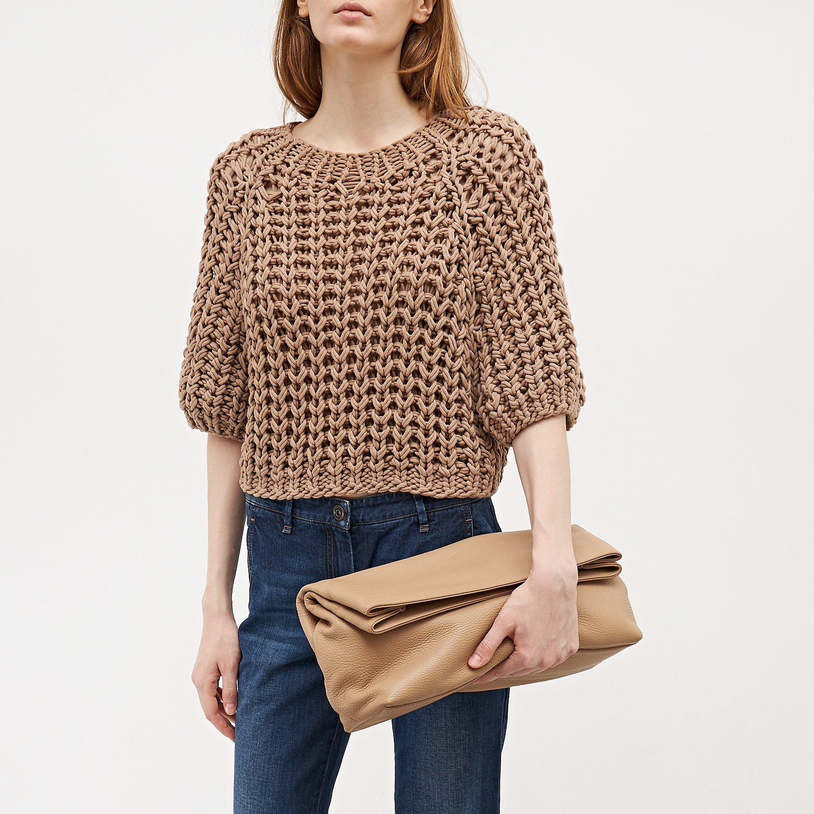 Клатч Gabriela Hearst - купить оригинал в секонд-хенде SFS - 2