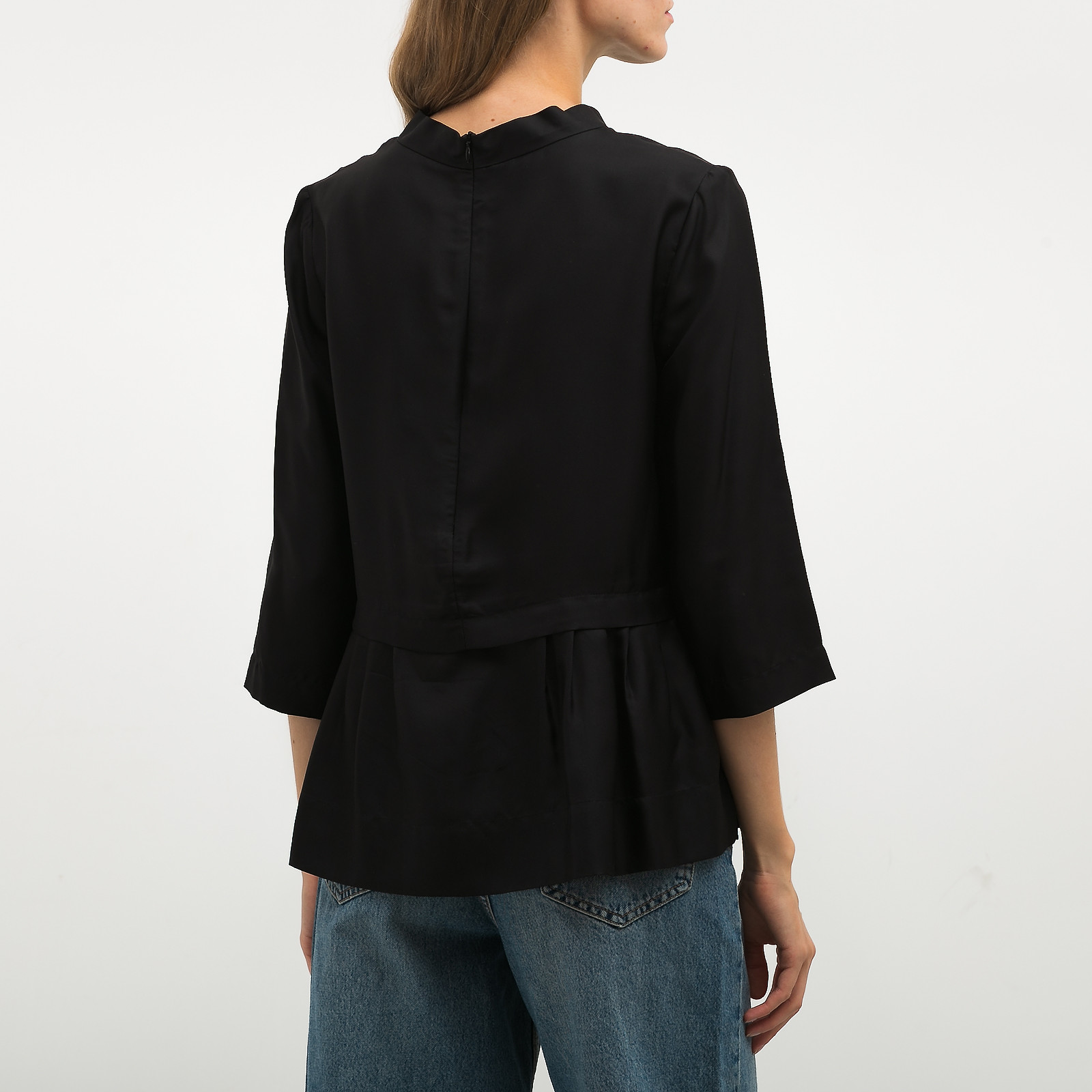 Блуза черного цвета Marni - фото из каталога магазина брендовой одежды Second Friend Store Блуза Marni - купить оригинал в секонд-хенде SFS - 3