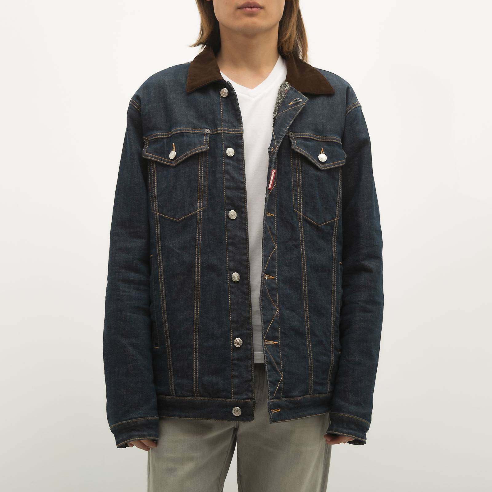 Куртка джинсовая Dsquared2 - купить оригинал в секонд-хенде SFS - 1