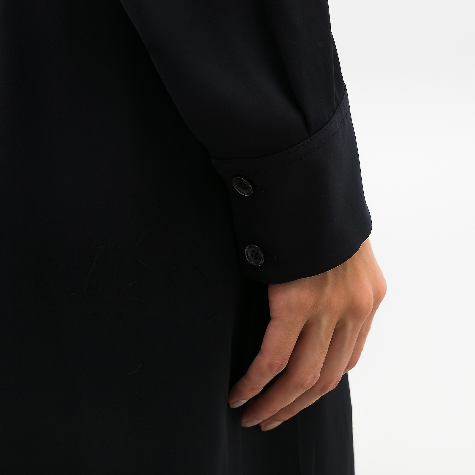 Платье черного цвета Celine - фото из каталога магазина брендовой одежды Second Friend Store Платье Celine - купить оригинал в секонд-хенде SFS - 5