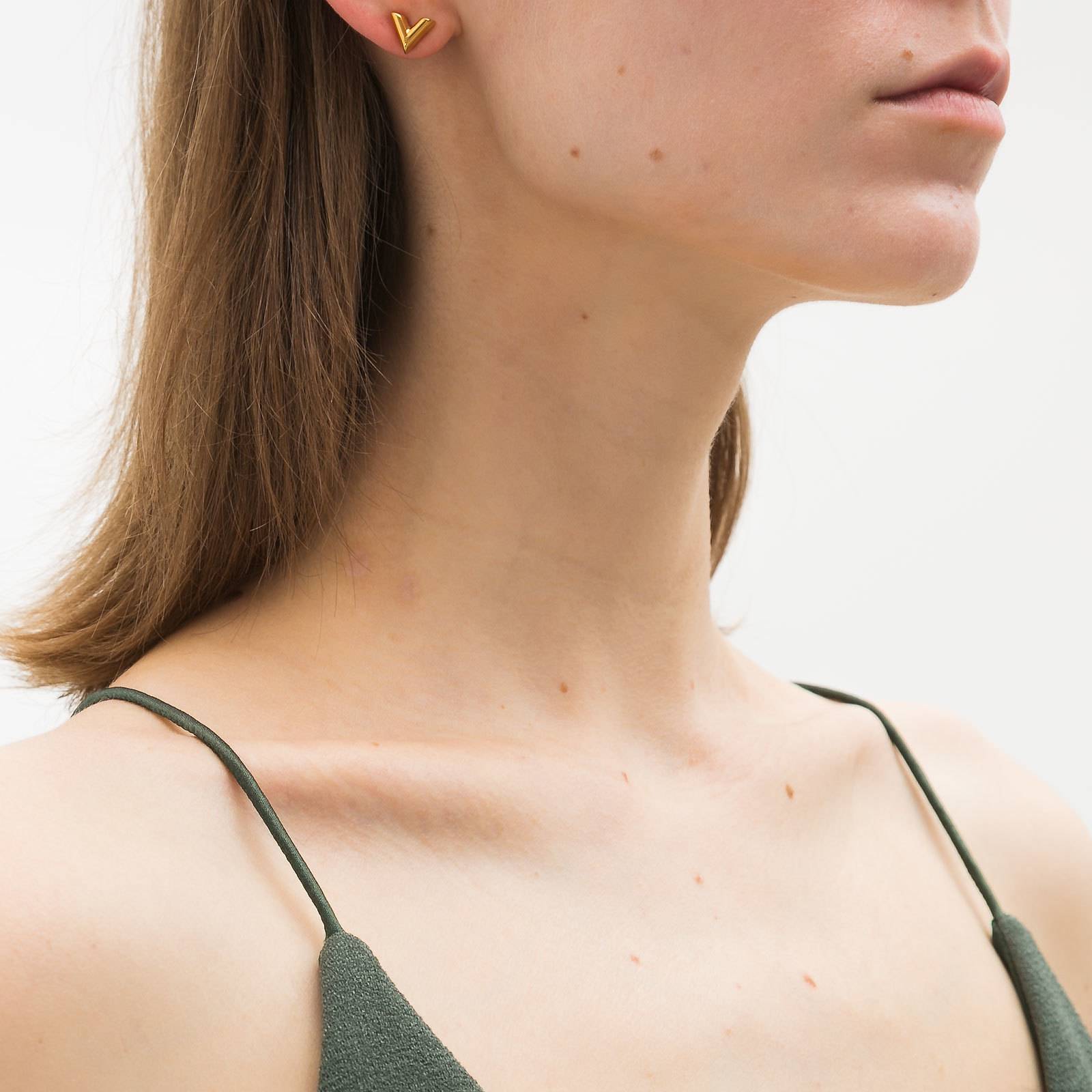 Серьги Louis Vuitton - купить оригинал в секонд-хенде SFS - 4