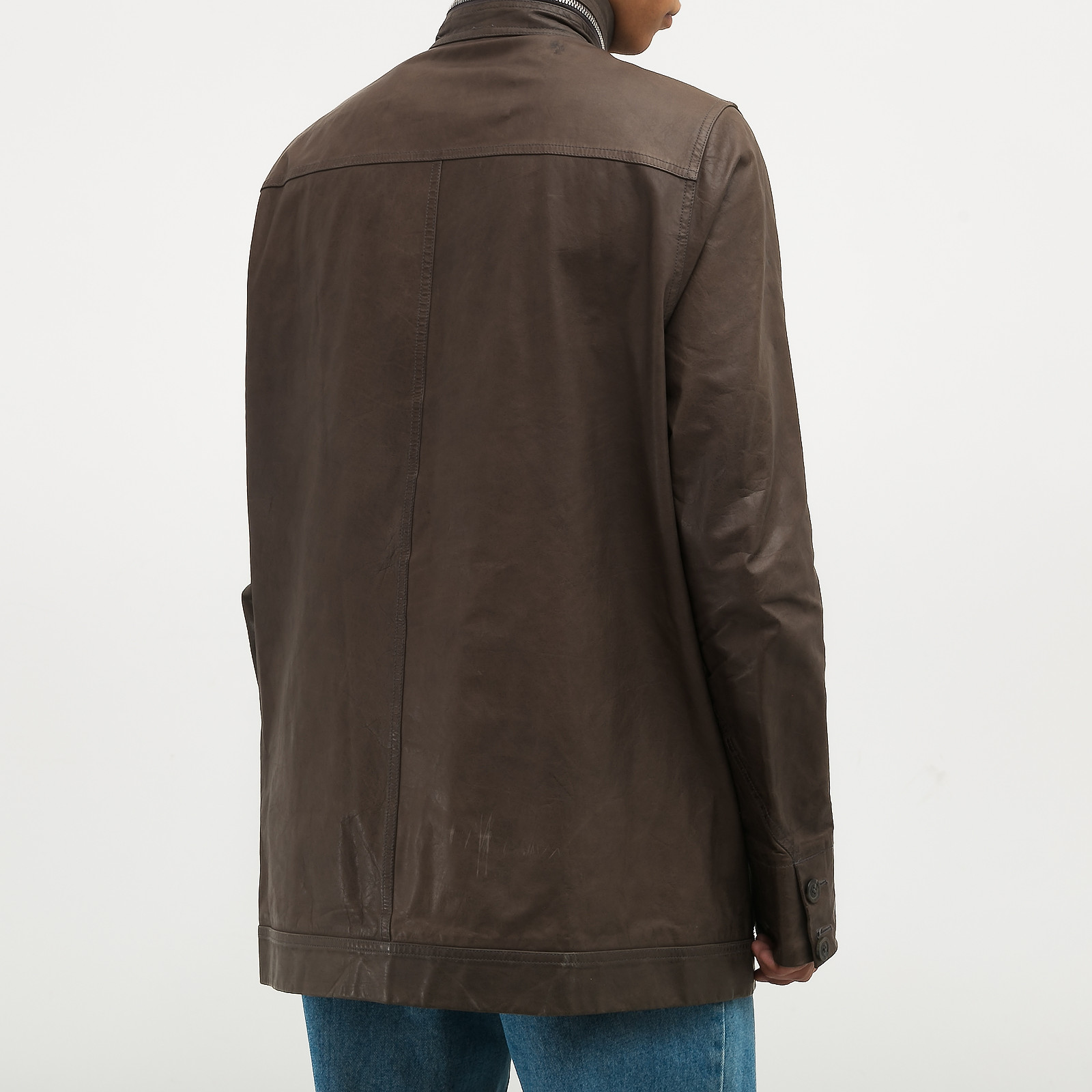 Куртка кожаная Rick Owens - купить оригинал в секонд-хенде SFS - 2