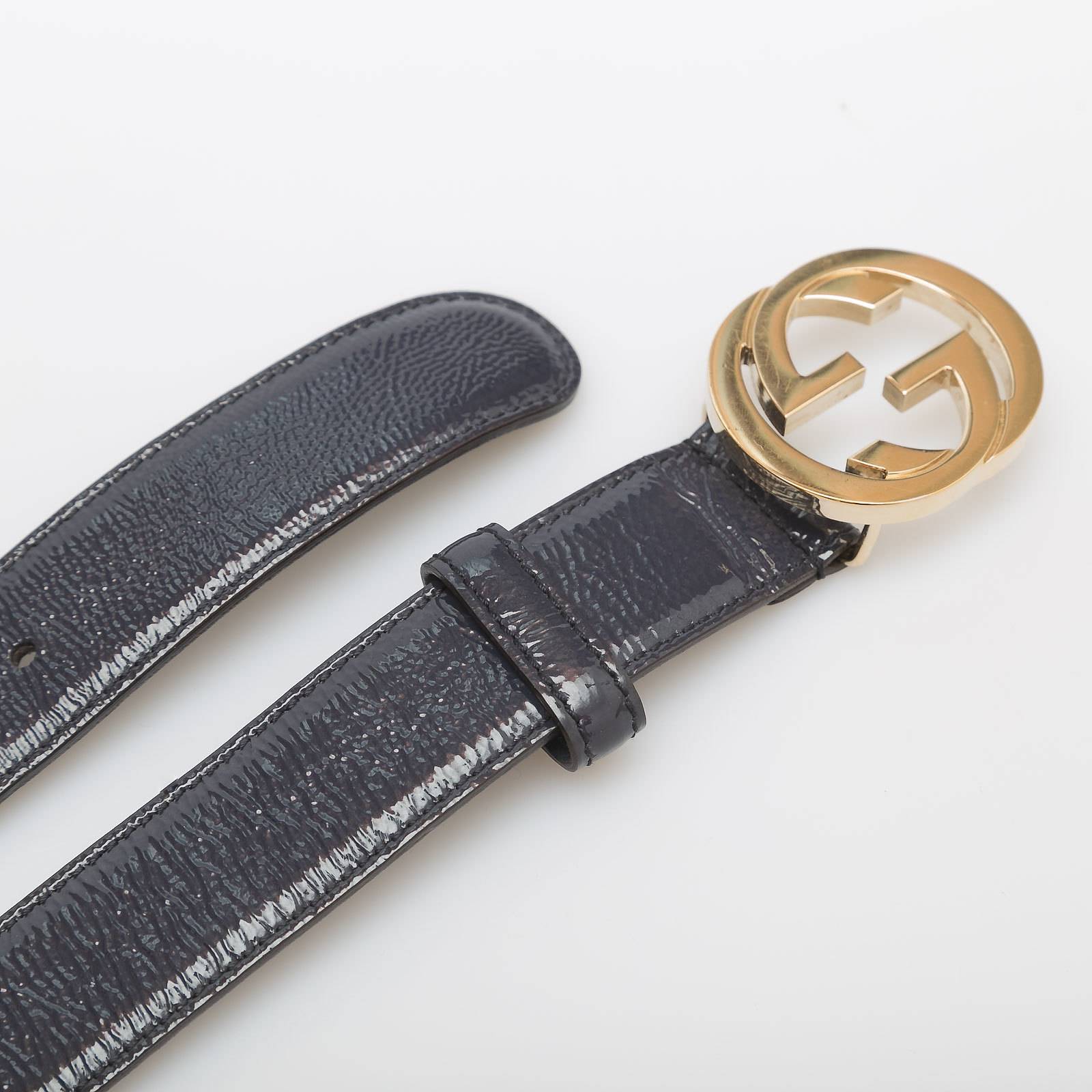 Ремень Gucci синий, - купить за 14900 ₽ | SFS
